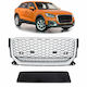 Mask Audi Q2 Ga Prefacelift 2016-2020 Rsq2 Look Honeycomb Silver Black 1 Piece