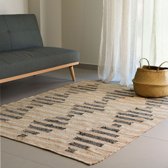 Ravelia Teppich Rechteckig Sommer Korbweide Beige