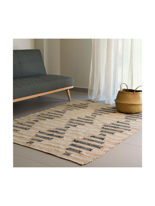 Ravelia Teppich Rechteckig Sommer Korbweide Beige