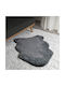 Ravelia Anti-slip Rug Rectangular Furry Gray