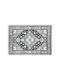 Chios Hellas Marocco Anti-slip Rug Rectangular Charcoal