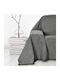 Whitegg Whitegg Armchair Throw Chenille 180x180cm 2 Gray