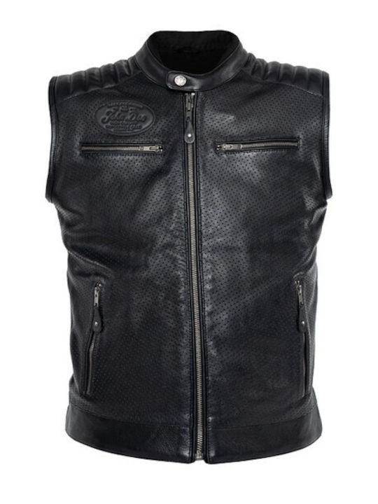 John Doe Storm Leder Herren Jacke Sommer Schwarz John Doe Storm Leder Herren Jacke Sommer Schwarz