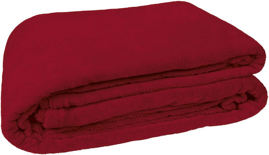Valento Κουβέρτα Υπέρδιπλη 240x160εκ. Red