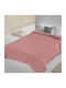Blanket Velvet Single 160x220cm ''opal Opal Rose