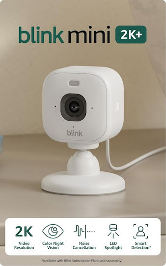 Mini 2K+ IP-Überwachungskamera Wi-Fi Full HD+ 4 MP mit Zwei-Wege-Kommunikation