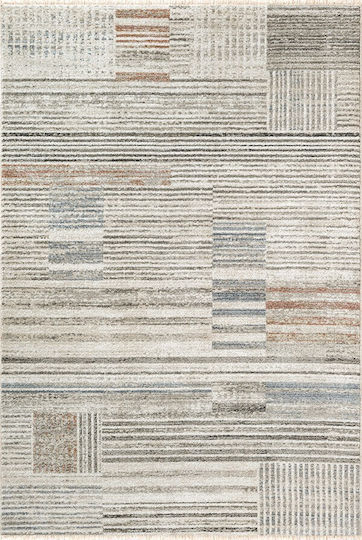 Newplan Lotus Modern Bedroom Rug Set Lotus 37956 3 Pieces