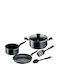 Tefal Σετ Μαγειρικά Σκεύη 6τμχ