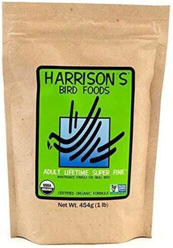 Harrison's Adult Lifetime Super Fine Maintenance Pellets Small Birds 454g
