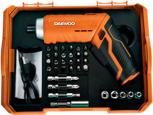 Daewoo DASL37 Șurubelniță Cu Impact Cu Baterie 3.7V