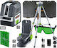 Laserliner Liniar Nivelă Laser Fascicul Verde