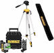 DEWALT Γραμμικό Αλφάδι Laser Πράσινης Δέσμης