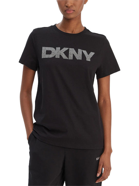 Logo Tricou Damă Negru