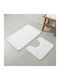 Olia Home Set Badematten Rechteckig 2548313 White 2Stück