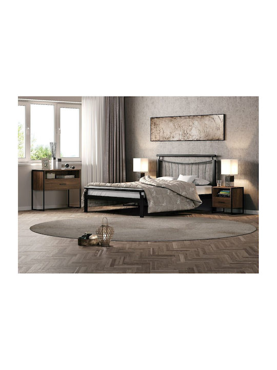 Set De Mobilier Pentru Dormitor Haris Lemn-Meta...