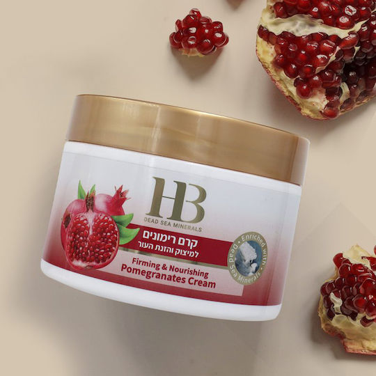 Health & Beauty Dead Sea Minerals Firming & Nourishing Pomegranates Κρέμα Προσώπου για Ενυδάτωση, Σύσφιξη & Ανάπλαση 350ml