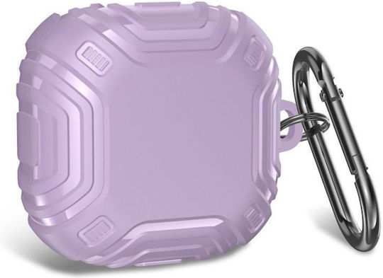 Galaxy Buds Live Pro 2 2 Pro Fe Core Husa Extraordinară Pentru Căști TPU Cu Acoperire Antishock Cataramă Metalică Violet