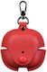 Huawei Freeclip 2 Business Leather Protective Earbuds Case With Hook Red