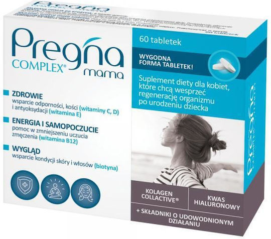 Verco Pregna Complex Mama Supliment Pentru Sarcină 60 Comprimate