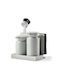 Zone Denmark Bathroom Accessory Set Plastic Gray 5 Pieces