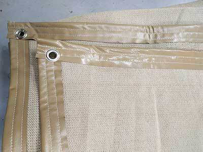Dalimond Plasă / Material de Umbrire Bej Cu cerc 280gr/m²