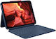 Logitech Combo 4 Touch Flip Cover Ανθεκτική στα Γαλλικά Μπλε (iPad 10th gen)