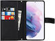 Wallet Leather / Silicone Black (Galaxy S21+)