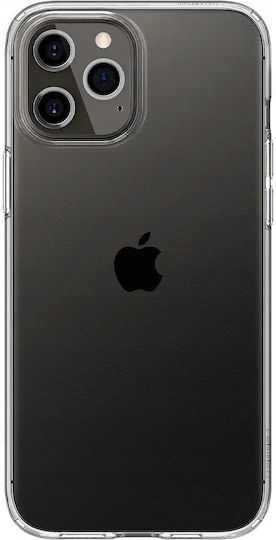 Umschlag Rückseite Silikon Transparent (iPhone 12 / 12 Pro)