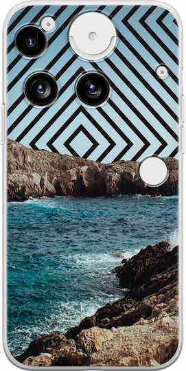 Wild Sea Nichts Handyhülle für Phone 3 5g Flexible Tpu Transparente Silikon