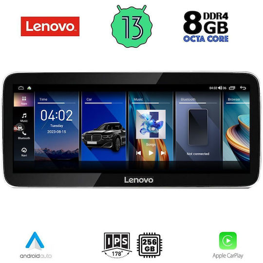 Lenovo Ηχοσύστημα Αυτοκινήτου για Lexus ES 2013-2017 (Bluetooth/USB/WiFi/GPS/Apple-Carplay/Android-Auto) με Οθόνη Αφής 12.3"
