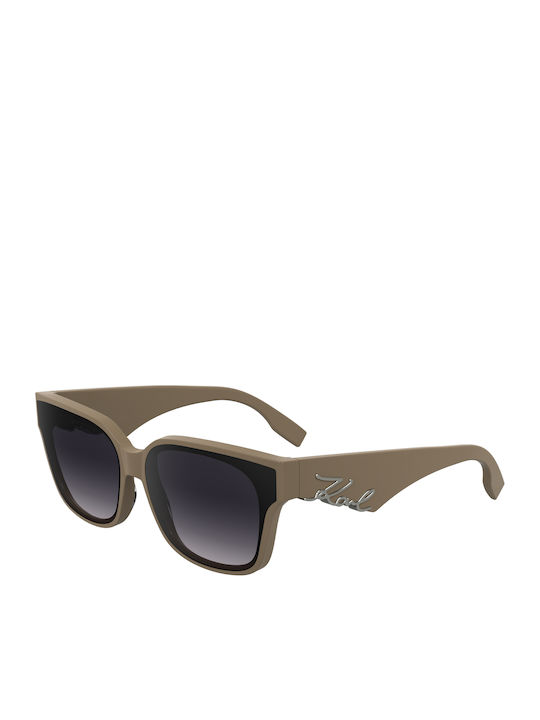 Karl Lagerfeld Women's Sunglasses with Brown Pl...