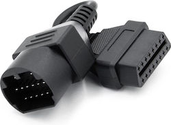 Adaptor Cablu Auto Mazda 17 Pin La Obd2 16 Pin Adaptor Cablu Auto Mazda 17 Pin La Obd2 16 Pin