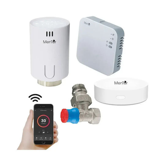 Electronică Valvă termostatică pentru radiatoare cu Wi-Fi pentru un site de comerț electronic pentru încălzirea corpului 1buc
