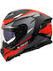 LS2 FF818 Storm III Komai Black/Red Мотоциклетна каска Full Face ECE 22.06 1600гр с Sunvisor