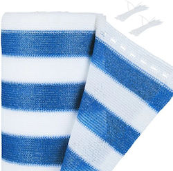 Relaxdays Netz / Schattentuch Blau 1x20m