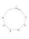 Savvas Design Women's Bracelet made of White gold 14K with Zircon