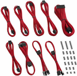 Modding Pc Cablemod Classic Modmesh C-series Cable Kit Corsair Axi Hxi & Rm Red