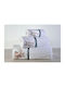 Down Town Home Σετ Βρεφικές Πετσέτες 3τμχ White Βάρους 600gr/m²