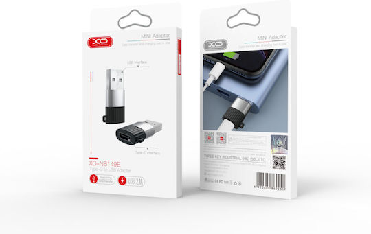 Amarad Converter USB-A / USB-C male to USB-A female 1pcs 3.3.66