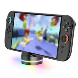 iPega Kompatible Konsole Nintendo Switch 2 Ladestation Für Controller Mit RGB-Beleuchtungs-Effekt iPega Kompatible Konsole Nintendo Switch 2 Ladestation Für Controller Mit RGB-Beleuchtungs-Effekt