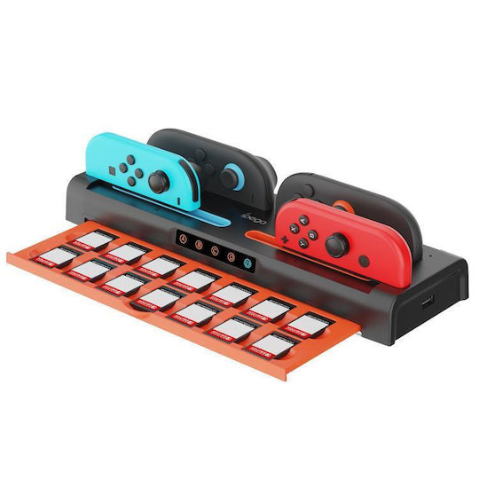 Nintendo Switch 2 Switch Joy-con Ipega Βάση Φόρτισης Βάση Φόρτισης Θήκη Κάρτας Παιχνιδιού
