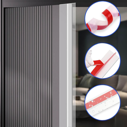Self-adhesive Thermal Insulation Seal Двойна уплътнителна лента Прозорец / Врата 6.1mx3.5cm Self-adhesive Thermal Insulation Seal Двойна уплътнителна лента Прозорец / Врата 6.1mx3.5cm