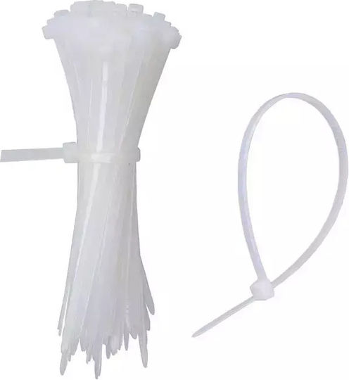 Cable Tie Cable Ties Plastic 500mmx7.2mm In White Colour 100pcs NX2730.9.550