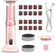 Waterproof Electric Pedicure Adjustable Foot File Multiple Speeds Light Pink