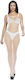 Fishnet Bodytockings White