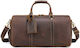 Bull Captain Sack Voyage 31lt Brown made of Leather L50xW25xH25cm