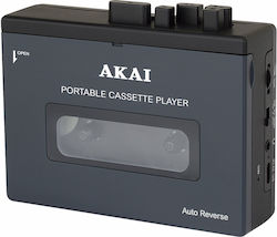 Akai Portable Cassette Player Bluetooth Black
