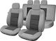 Set Universal Premium Lux Huse Scaune Auto Spumă Moale Compatibile Cu Airbaguri Fermuare Echipate Bancă Spate Pliabilă 11 Piese Ergonomice Buzunar Încorporat 3 Straturi