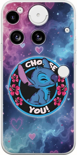 Калъф I Choose You Син Nothing Phone 3 5g Гъвкав TPU Прозрачен Силикон