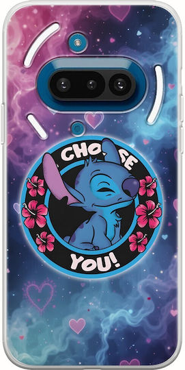 Калъф I Choose You Син Nothing Phone 3a 5g Гъвкав TPU Прозрачен Силикон